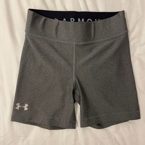 under armour biker shorts